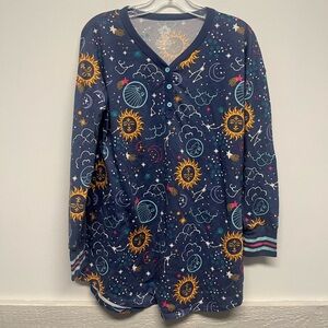 Girls Plus Size Celestial Nightgown